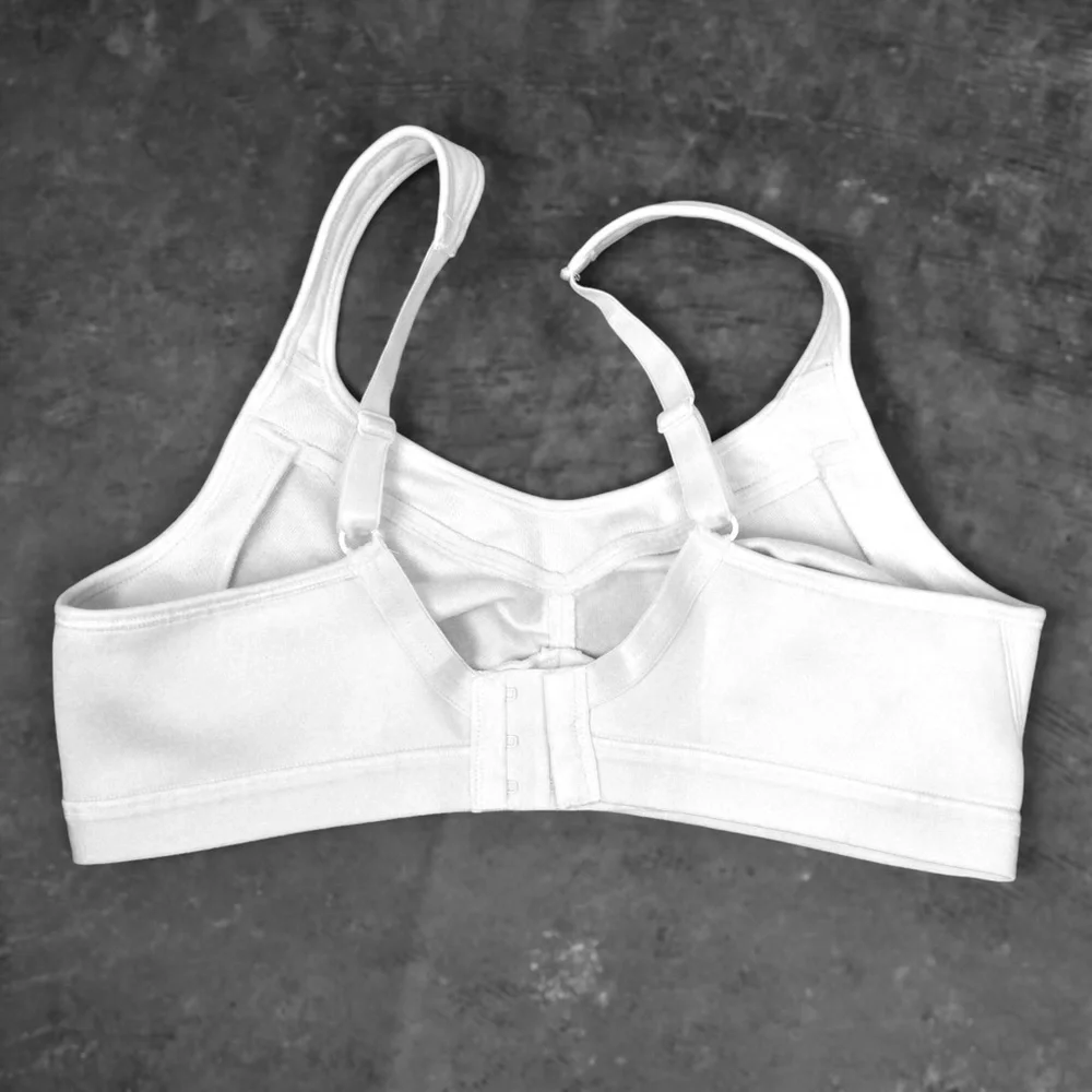 38C Playtex 18 Hour 4159 Active Breathable Comfort Wirefree Bra, White Like New!